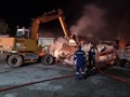 Βιοτεχνία καταστράφηκε ολοσχερώς από φωτιά 